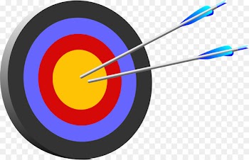 Target archery Concentric objects Cartoon - Cartoon target 