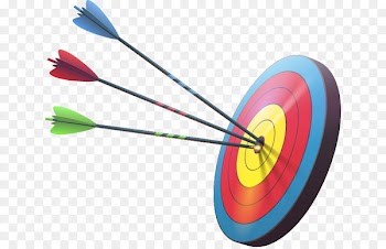 Target archery Darts Bullseye - Hand drawn darts and target vector 
