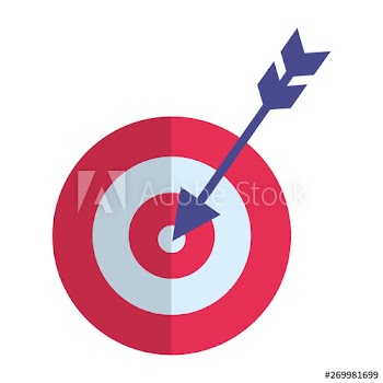 target arrow success icon vector illustration