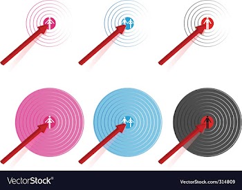 Target group vector image