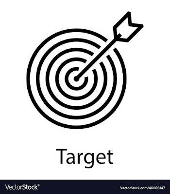 target line icon isolated goal success winner