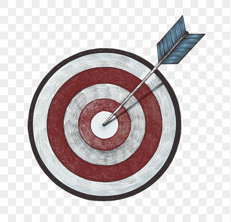 Target png business illustration sticker, | Free PNG - rawpixel