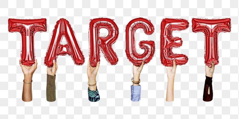 Target png, letter foil balloon, | Free PNG - rawpixel