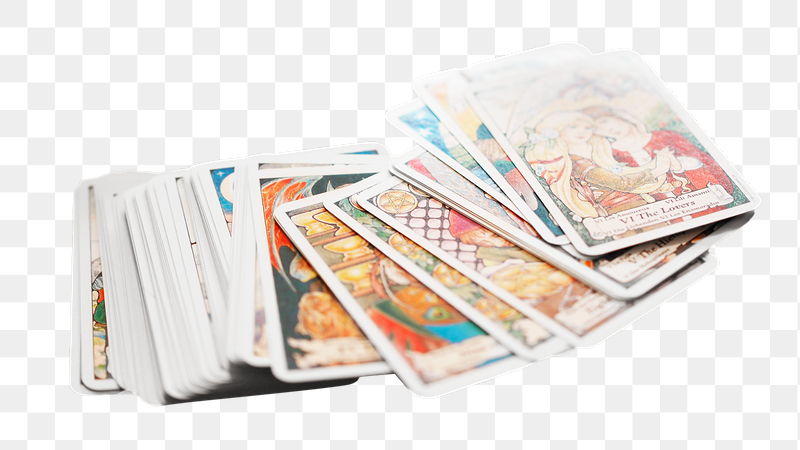 Tarot cards png sticker, transparent | Free PNG - rawpixel