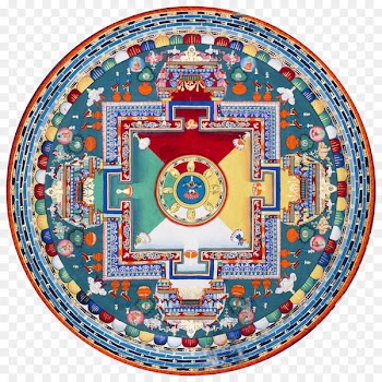 Tashilhunpo Monastery, Mandala, Buddhism, Plate, Tableware PNG