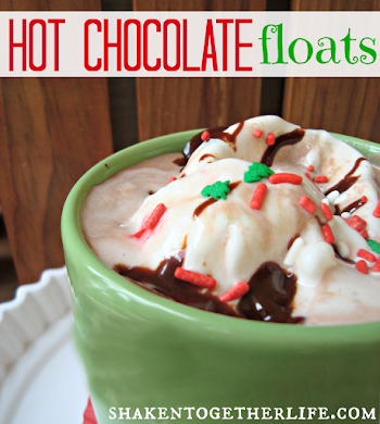 taste this} hot chocolate floats