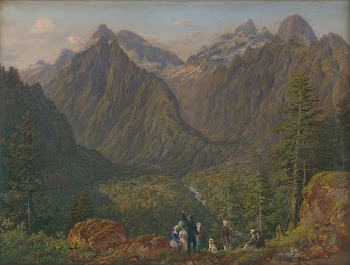 Tatra landscape with figural staffing | Free Photo - rawpixel