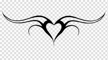 Tattoo artist Lower-back tattoo Heart , heart-tattoo transparent background PNG clipart