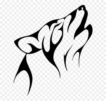 Tattoo Clip Art, Tattoo, Wolf, White, Blackandwhite PNG