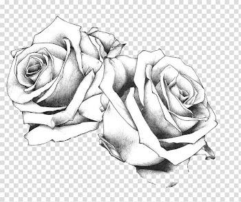 Tattoo Drawing Art Rose Flash, rose transparent background PNG clipart