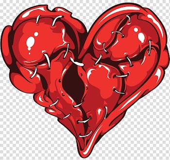 Tattoo Heart Ribbon Drawing, Women's day transparent background PNG clipart