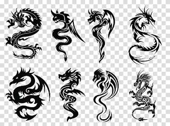 Tattoo Paper Chinese Dragon Free Transparent Image HD
