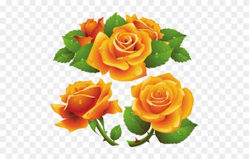 Tattoo Picstattoo Ideasorange Rosesrose Tattoosbeautiful - Yellow Roses Free Vector