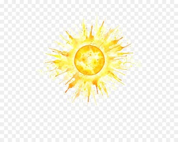 Tattoo Watercolor painting Drawing Mehndi Illustration - sun 