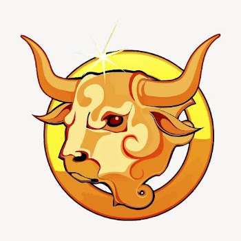 Taurus symbol sticker, astrology sign | Free Vector - rawpixel