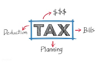 Tax and and bills illustration | Free stock vector - 472122