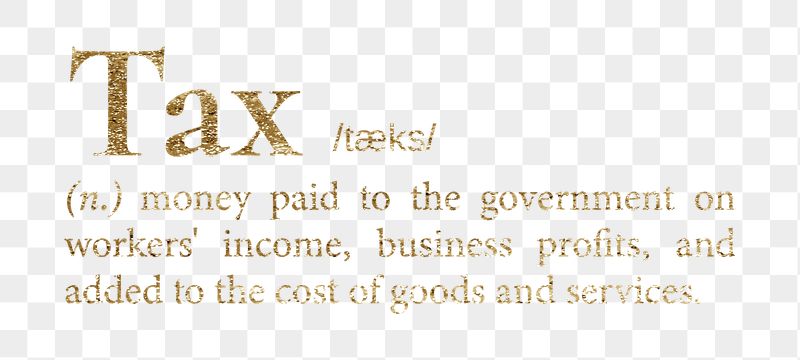 Tax png dictionary word sticker, | Free PNG - rawpixel