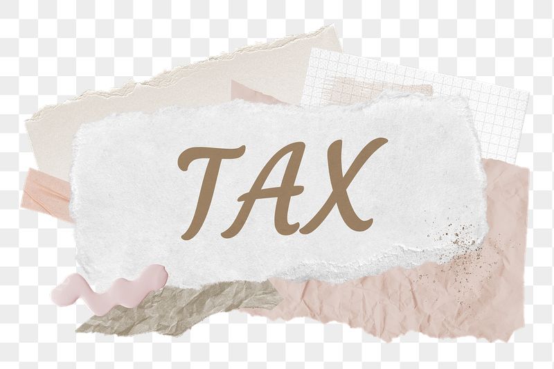 Tax png word sticker typography, | Free PNG - rawpixel
