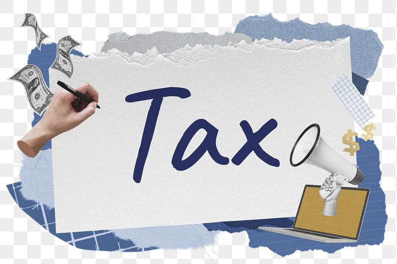 Tax png word sticker typography, | Free PNG - rawpixel