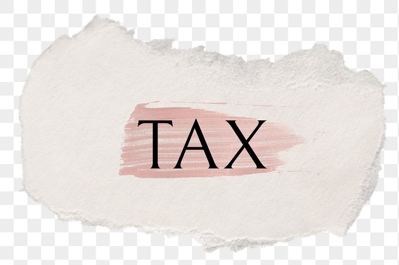 Tax png word sticker typography, | Free PNG - rawpixel