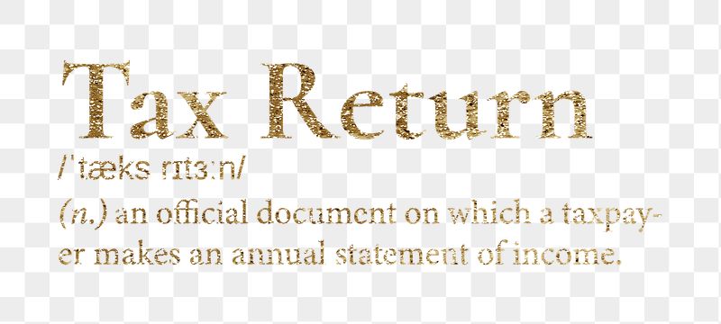 Tax return png dictionary word | Free PNG - rawpixel