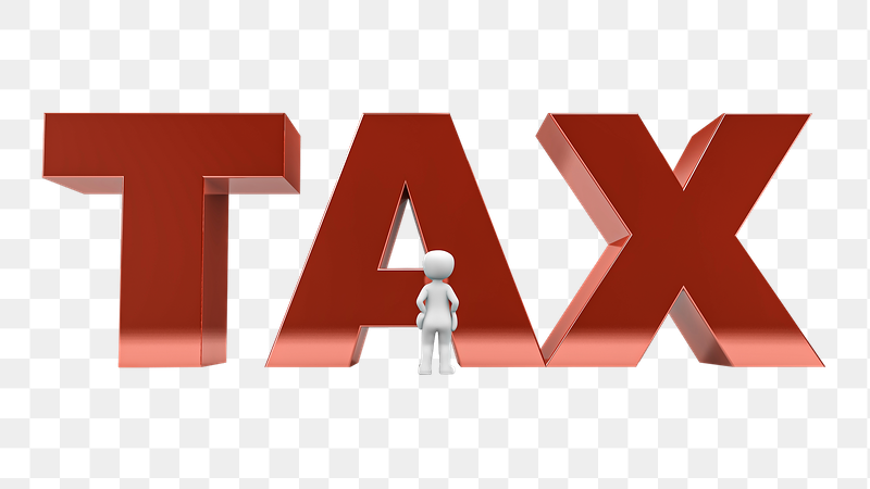 Tax typography png sticker, transparent | Free PNG - rawpixel
