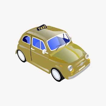 Taxi car illustration, antique design | Free Vector - rawpixel