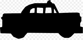 Taxi, Cartoon, Black And White, Automotive Exterior, Vehicle PNG