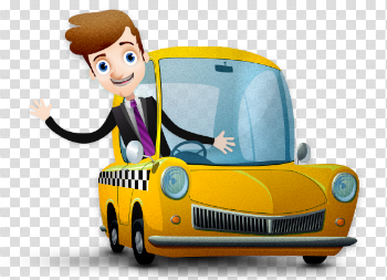 Taxi Driver Transparent
