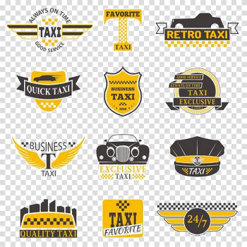 Taxi Logo PNG Transparent Image