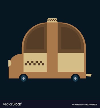 Taxi service yellow automobile on white background vector image