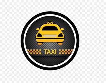 Taxi Stock photography Royalty-free Clip art - Simple black taxi logo 