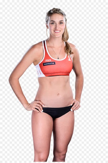 Taylor Pischke Sports bra Beach volleyball - volleyball 