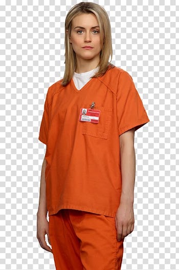 Taylor Schilling Orange Is the New Black Piper Chapman Prison uniform, others transparent background PNG clipart