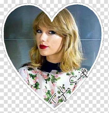 Taylor Swift Heart transparent background PNG clipart