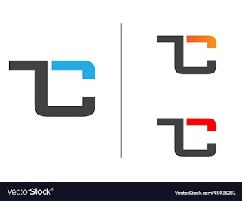 tc letter logo design ct logo c logo lettering