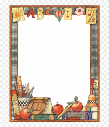 Tcr4795 School Time Computer Paper From Susan Winget - Paper Border Designs For Teachers