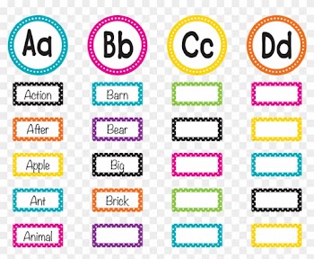 Tcr5787 Polka Dots Word Wall Bulletin Board Display - Polka Dot Word Wall Letters
