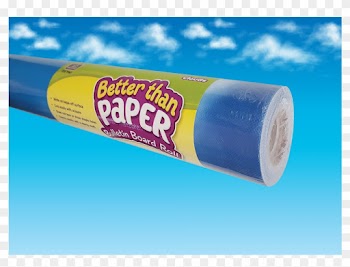 Tcr77367 Clouds Better Than Paper Bulletin Board Roll - Rolls Clouds