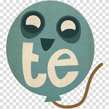 Te balloon , smile font, Textexpander transparent background PNG clipart