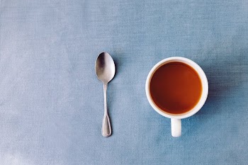 Tea Cup And Teaspoon