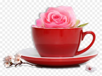 Tea Cup Mug - Rose