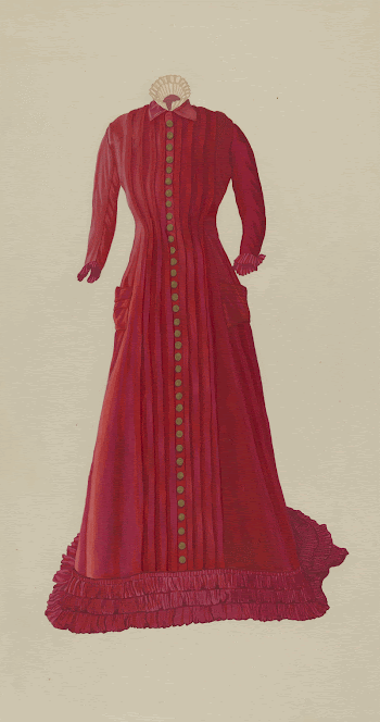 Tea Gown (c. 1937) by Joseph | Free Photo - rawpixel