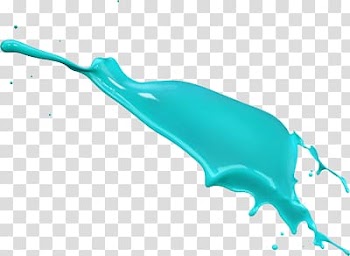 Tea liquid illustration, Light Blue Paint Splatter transparent background PNG clipart