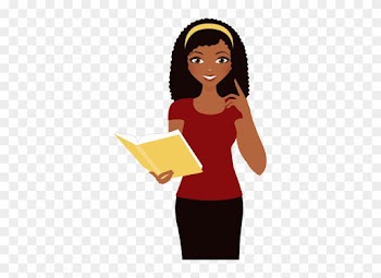 Teaching The Resurrection - African American Teacher Clipart