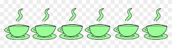 Teacup Clipart Border - Tea Cup Border Clipart