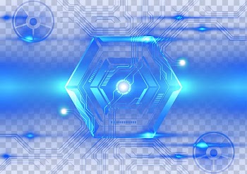 Teal 3D , Light Blue Sky , Luminous efficiency of digital technology transparent background PNG clipart