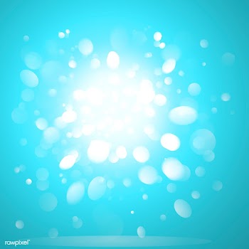 Teal bokeh background | Free stock vector - 569895
