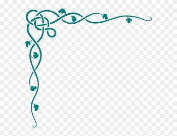 Teal Border Clipart - Clip Art Blue Borders