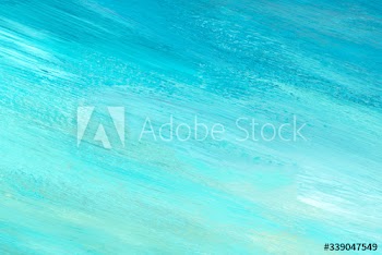 Teal painted wall